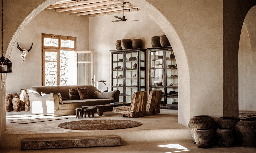 Phong cách Rustic “Chất thô” được nâng cấp thành nghệ thuật sống