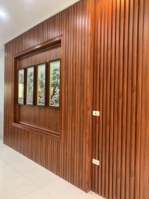 Ứng dụng kết hợp tấm ốp tường và rèm cửa trong không gian nhỏ