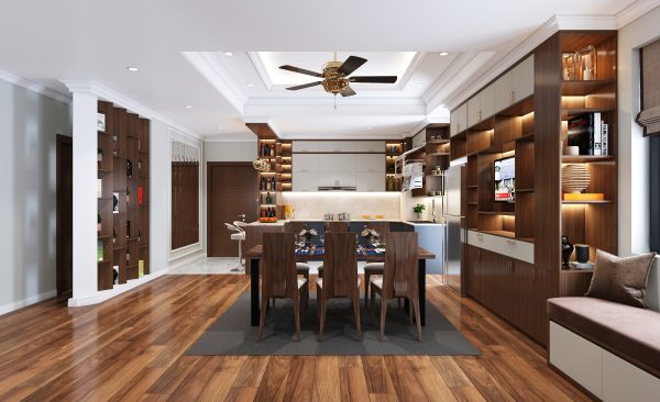 Trang Trí Phòng Khách Với Nội Thất Gỗ – Tạo Điểm Nhấn Không Gian Sống